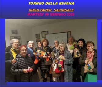 Vincitori del torneo del 6 gennaio 2026